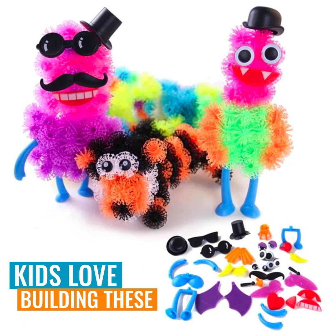 Art Puff - Thorn Ball Clusters 3D Model Construction DIY Building Blocks Toy