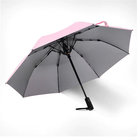 Breeze Shade - Summer Misting Umbrella With Fan
