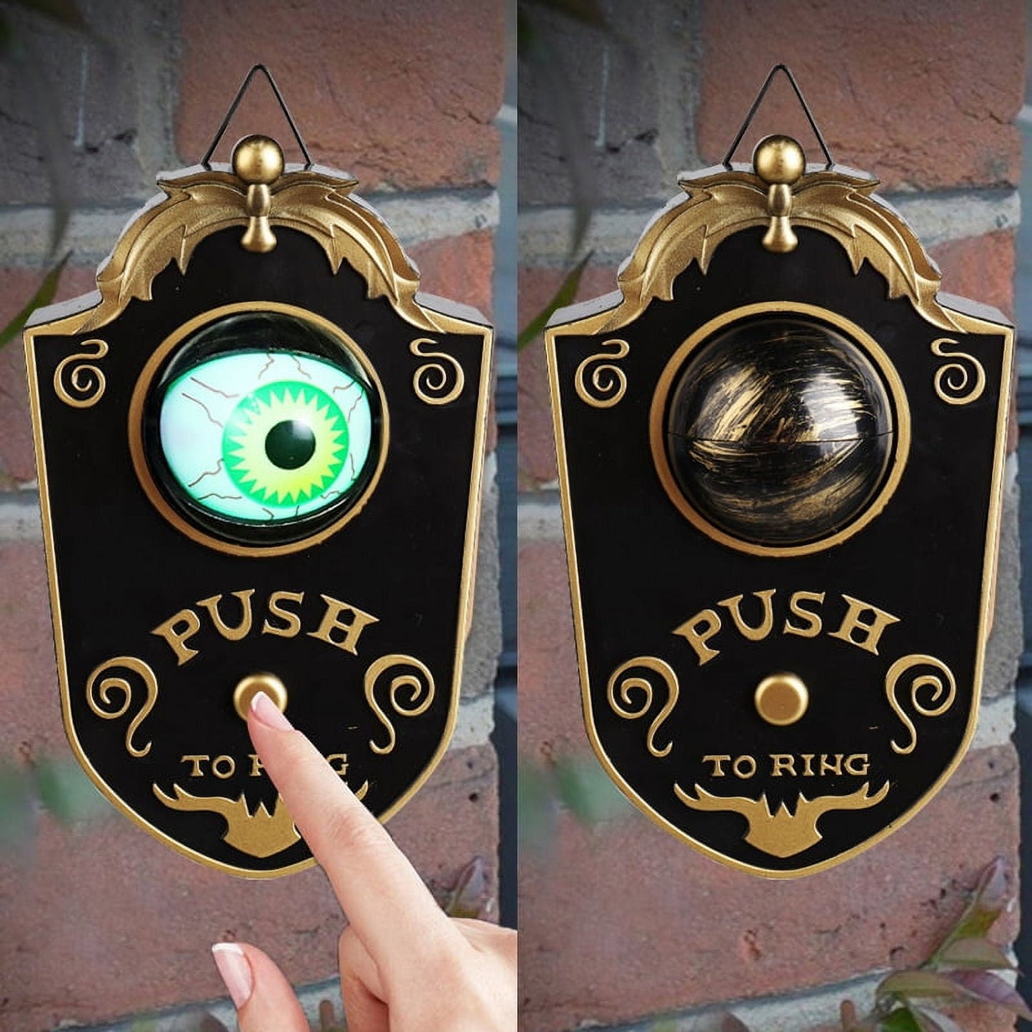 Bell Scream - Halloween One-eyed Animated Doorbell