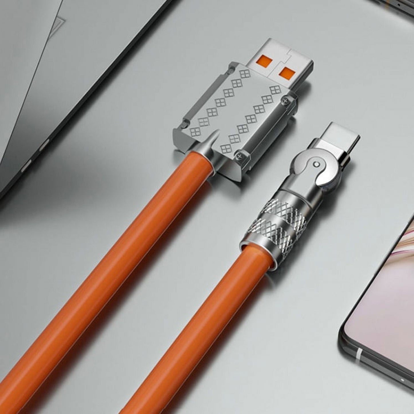 Charge Rolo - 180° Rotating Fast Charge Cable