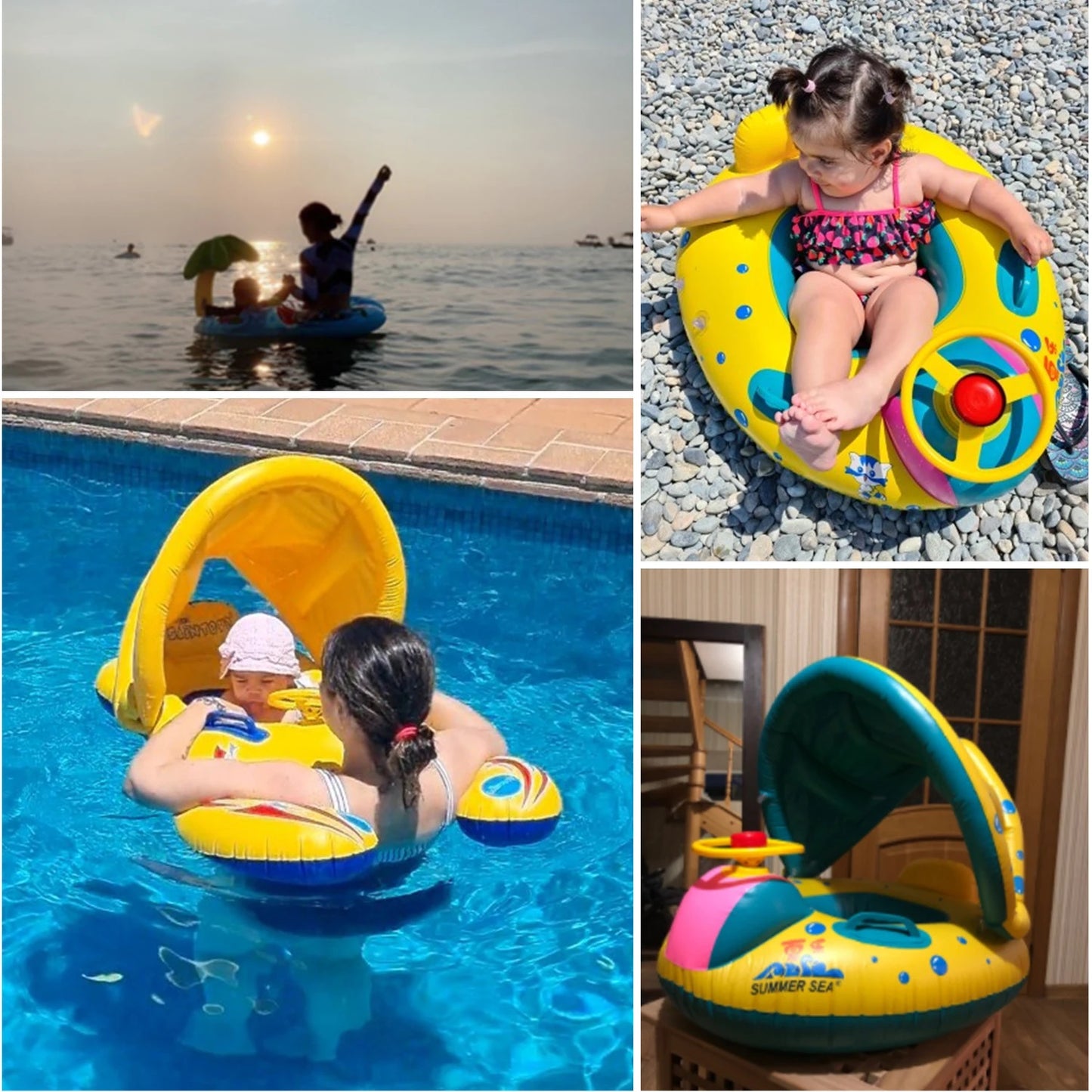 Float Kippi - Smart Swim Baby Swimming Pool Float Trainer