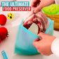 Bag Re - 8Pcs/set Zip Top Silicone Food Storage Bags and Containers