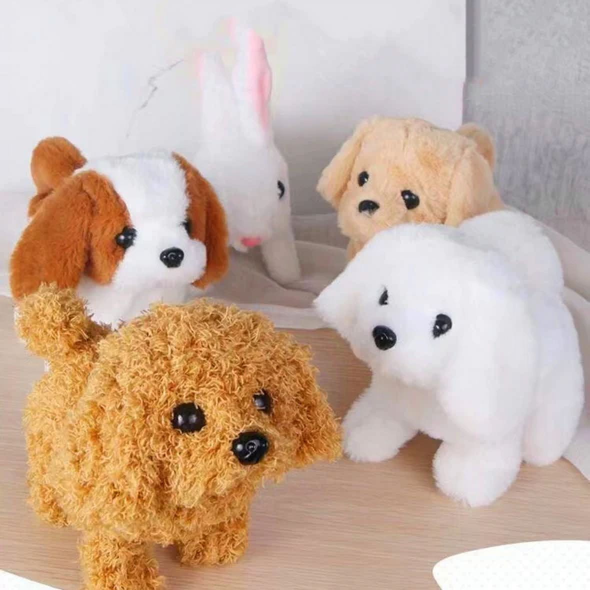Paw Vibe - Plush Puppy Toy Electronic Interactive Pet Dog