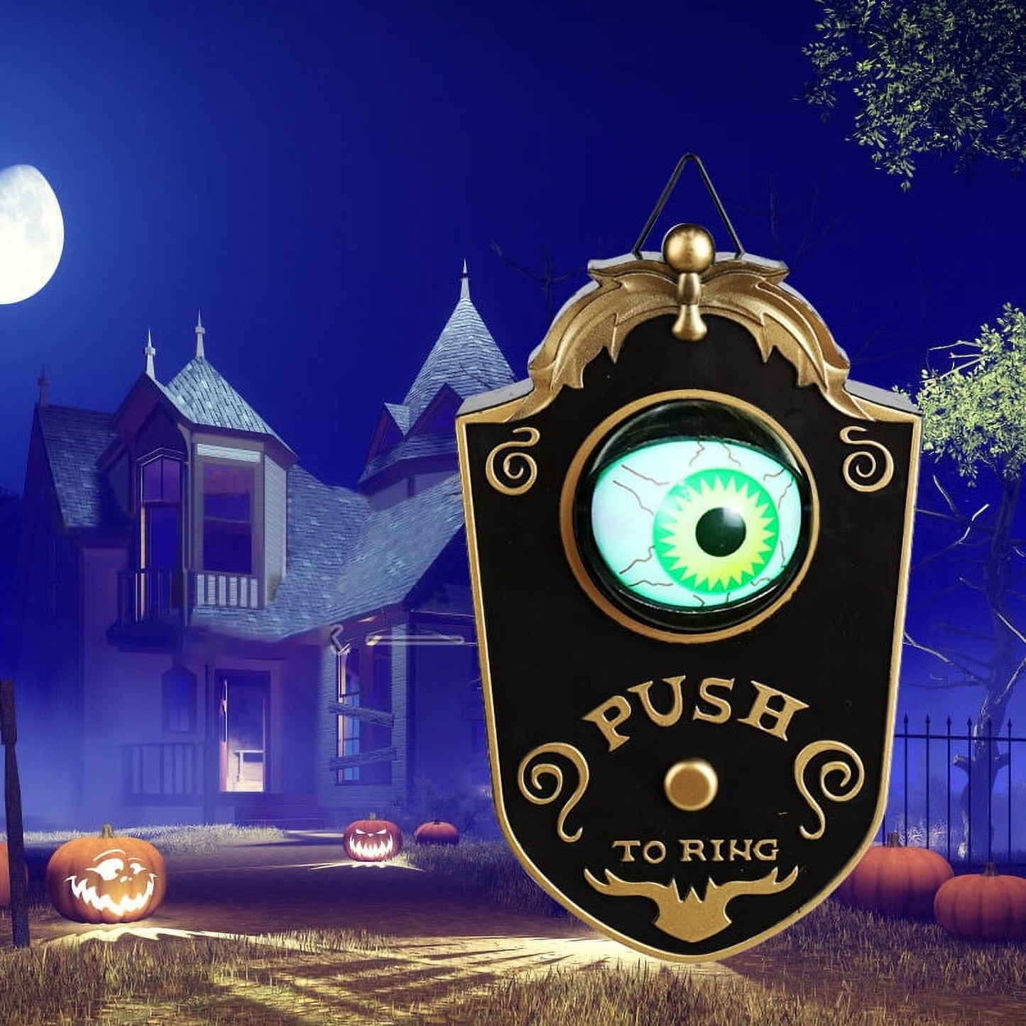 Bell Scream - Halloween One-eyed Animated Doorbell