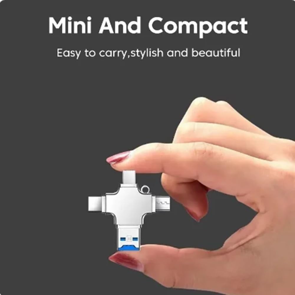 Port Multi - Multi-Port 4 in1 Universal SD TF Card Reader