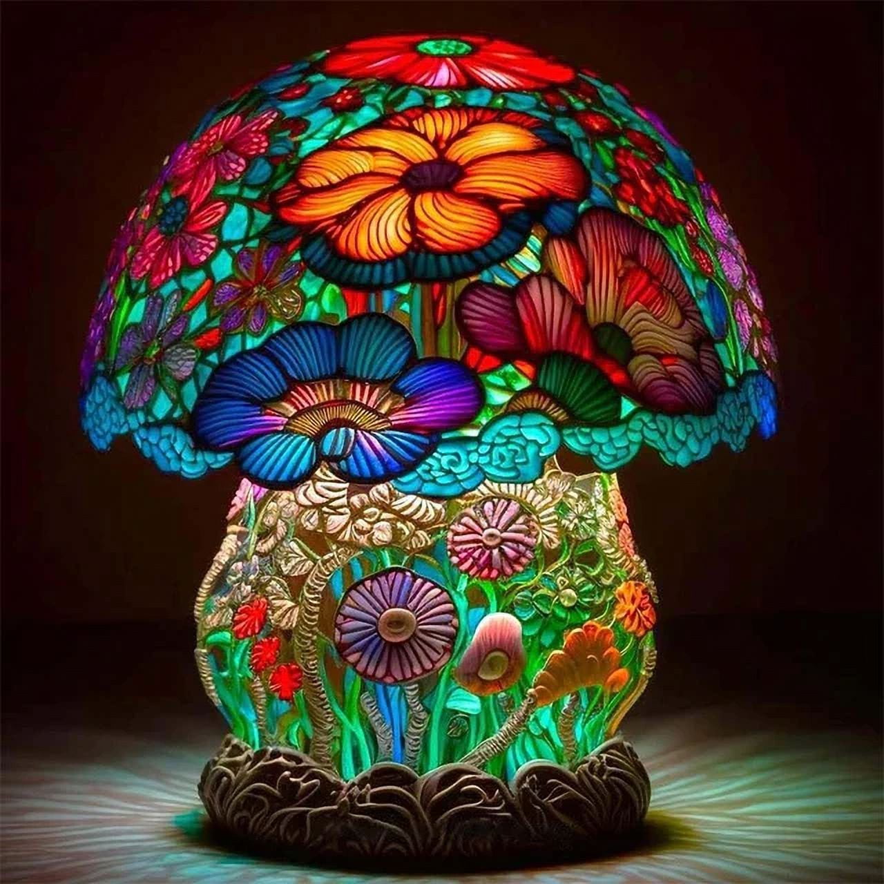 Glow Nature - Plant Series Table Lamp (Random Colors)