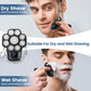 Glide Aqua - New 9D Cordless Rechargeable 6-in-1 Waterproof Head Shaver