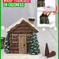 Cabin Aroma - Log Cabin Incense Burner With Smoking Chimney