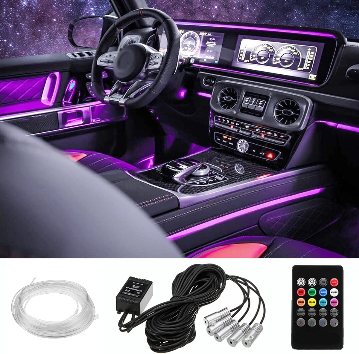 Glo Racer - Multi-Color Car Strip Lights