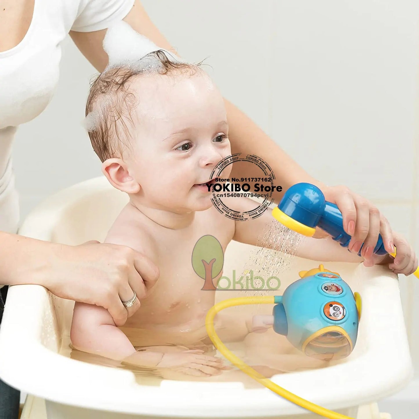 Squeak Quack - Electric Duck Baby Shower Water Toy