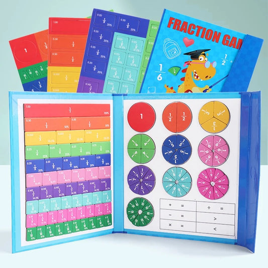 Math Mag - Magnetic Fraction Educational Puzzle