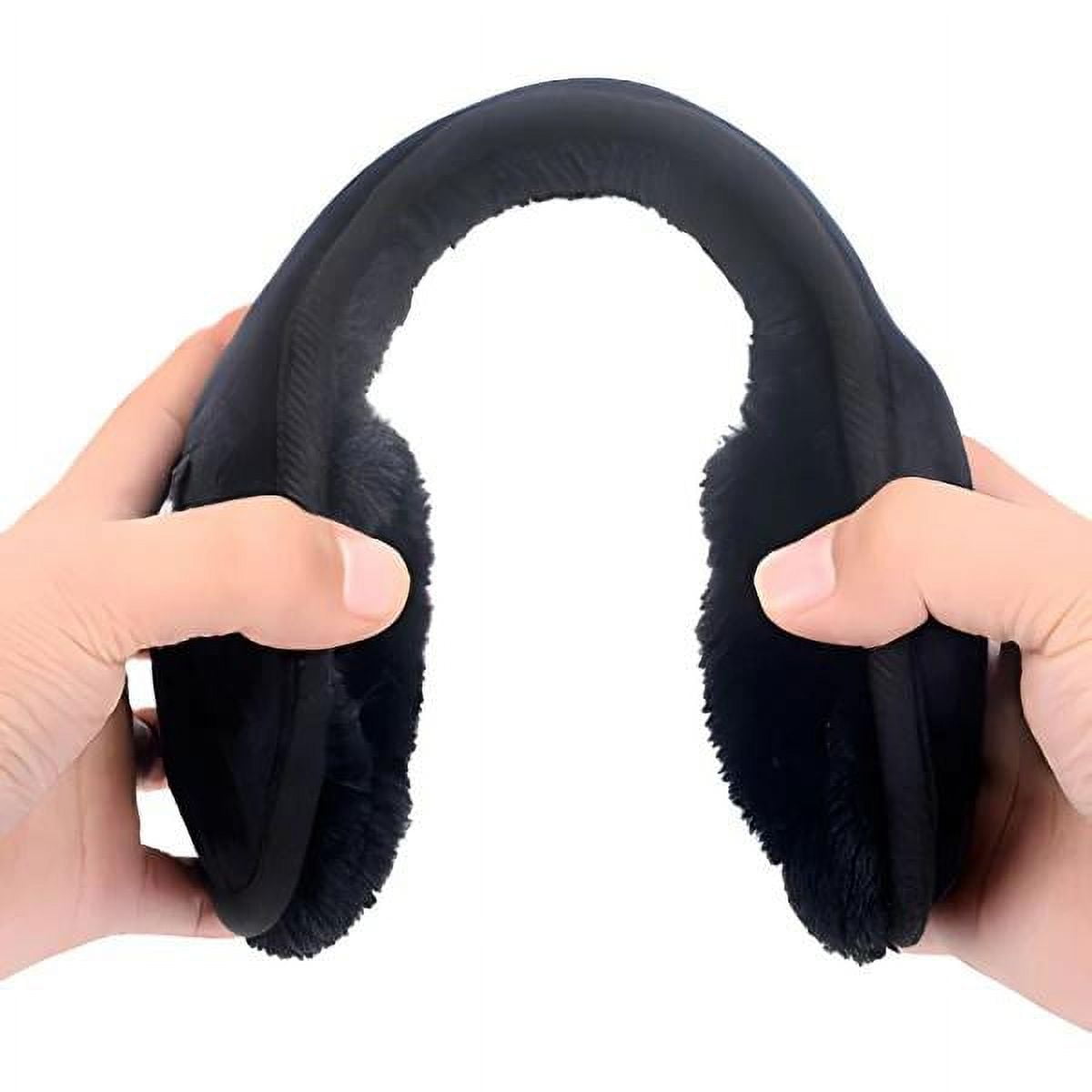 Muffs Plush - Wireless Bluetooth Warm Plush Earmuffs