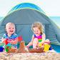 Hub Pop - Portable Pop Up Baby Beach Tent (Blue)