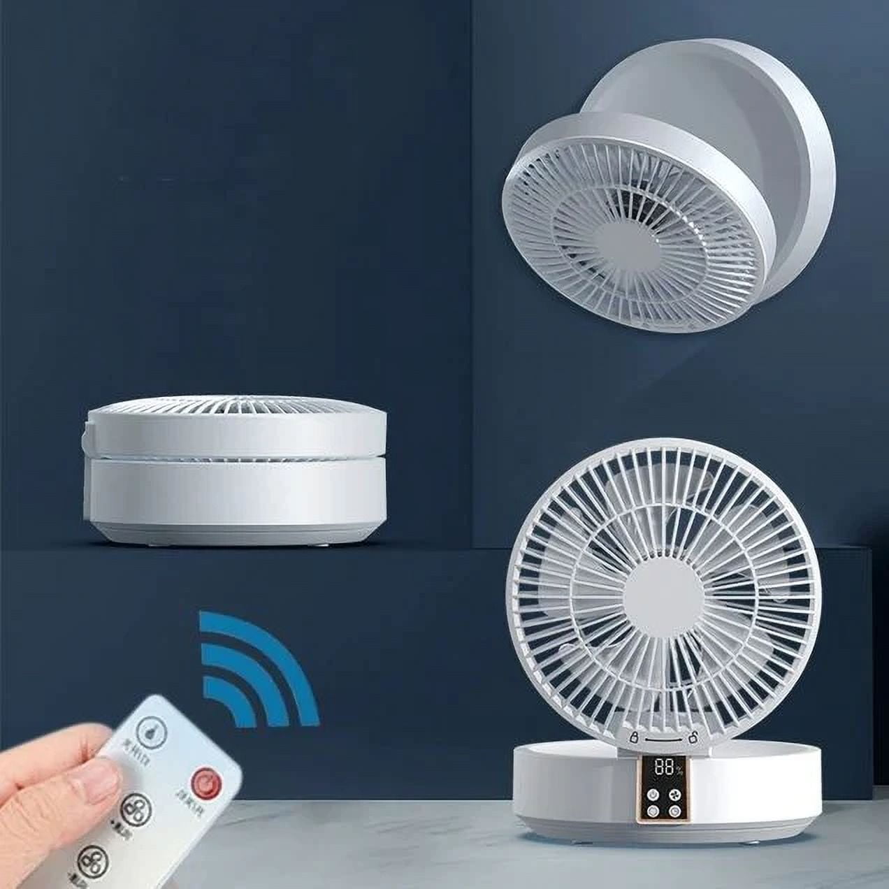 Flow Sleep - Portable Air Circulator Fan with Night Light