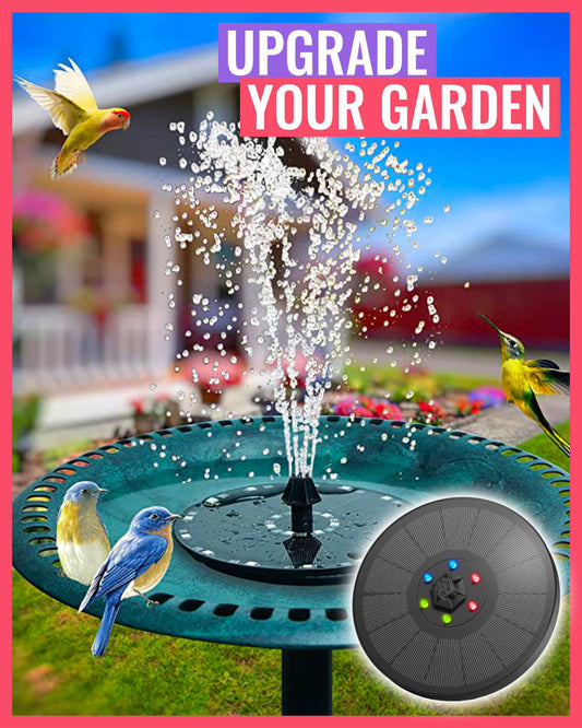 Glow Avi - RGB Solar Bird Bath Fountain