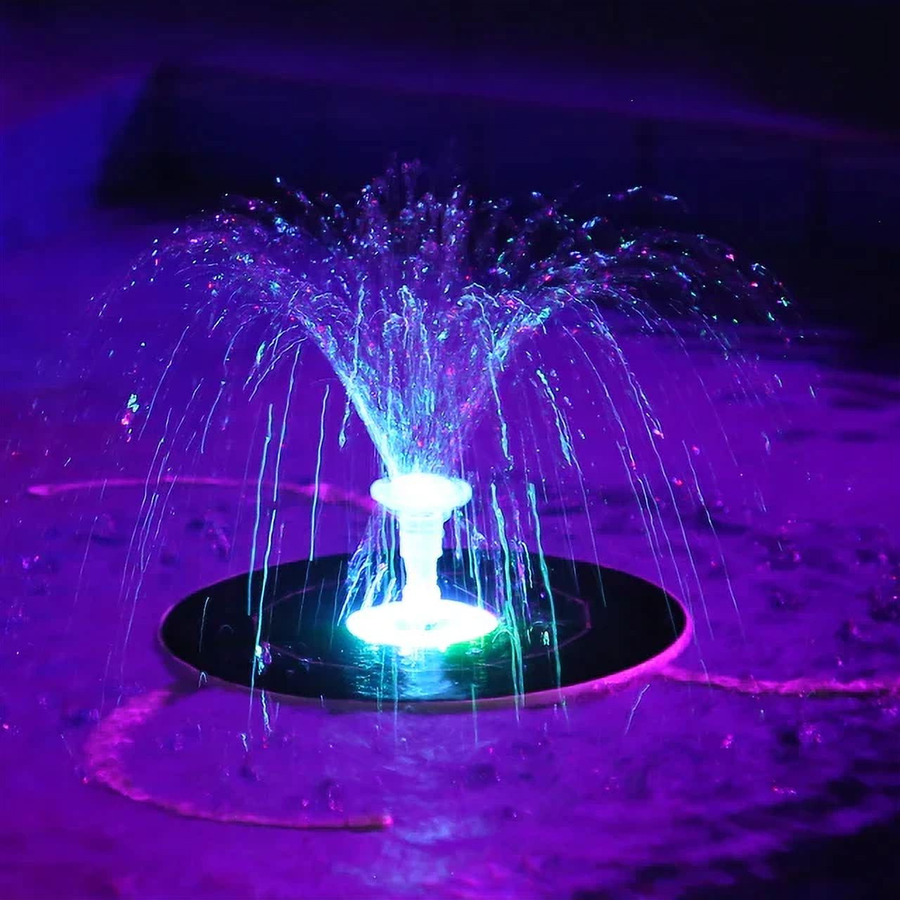 Glow Avi - RGB Solar Bird Bath Fountain