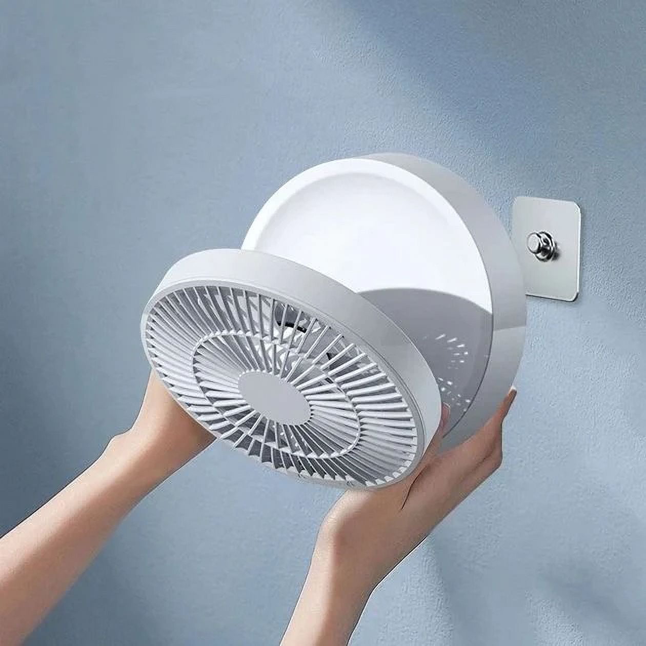 Flow Sleep - Portable Air Circulator Fan with Night Light