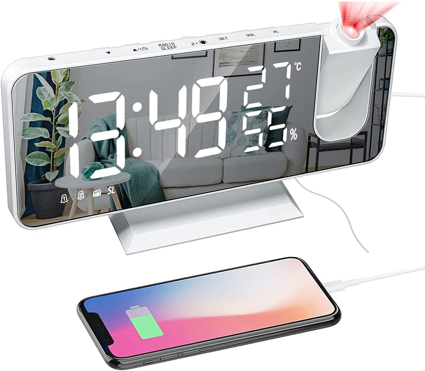 Beam Time - Projector Alarm Clock