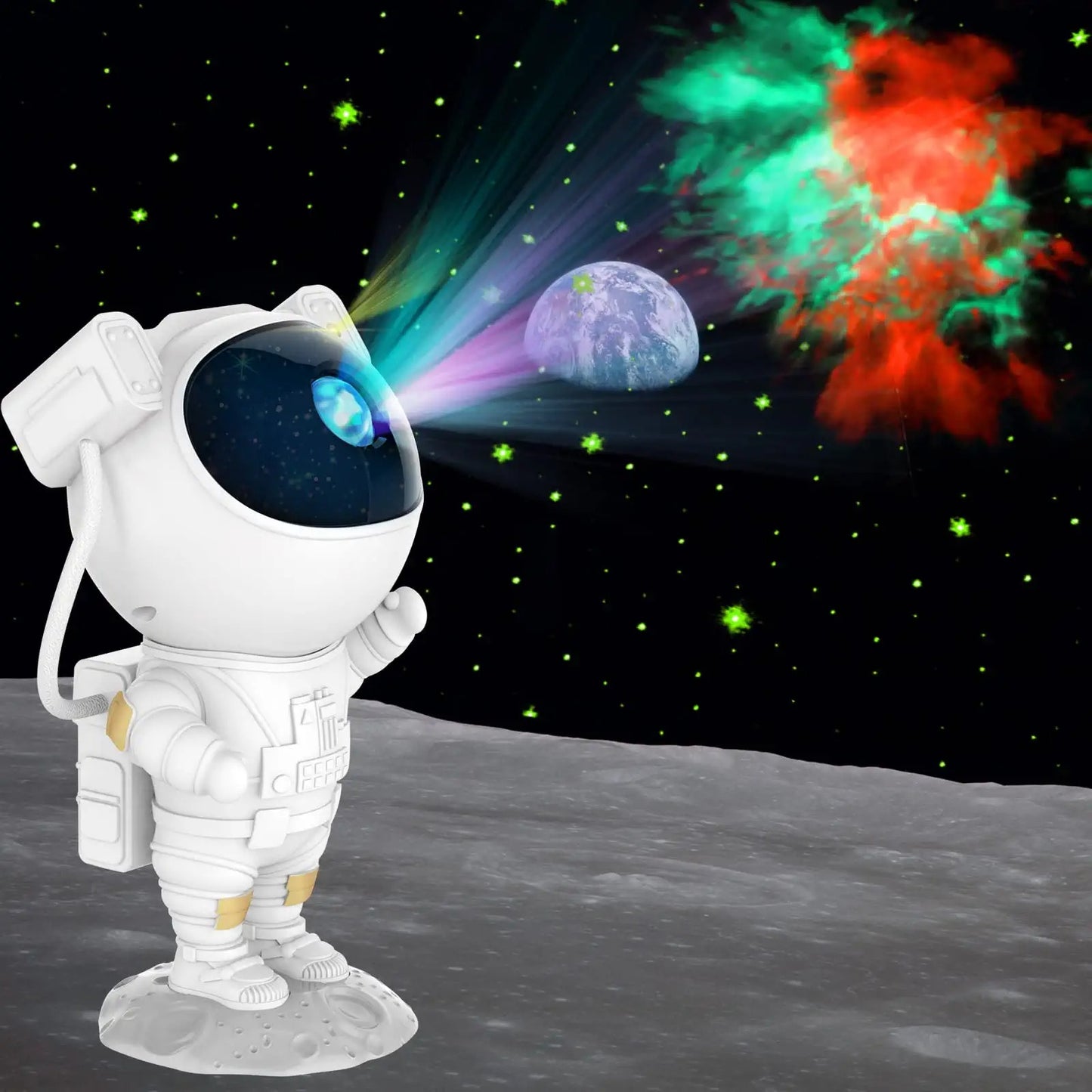 KDZ Astronaut Galaxy Projector With Remote Control